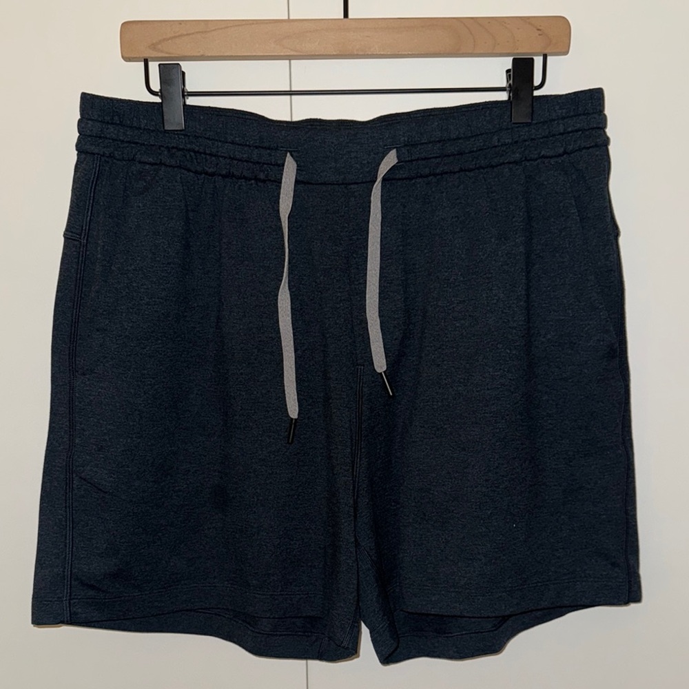 Lululemon Men's Navy Blue Shorts, 7” inseam